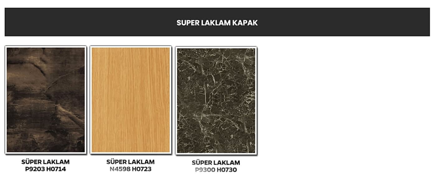 Ekolay Mutfak - Kapak Modelleri